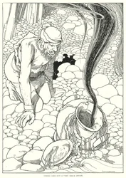 Il en sortit une fumée très épaisse