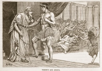 Thésée et Égée
