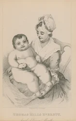 Thomas Hills Everett, âgé de onze mois