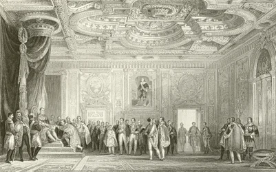Salle du trône, Fontainebleau