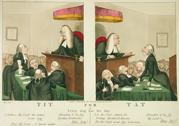 Chacun son tour, ou chaque chien a son jour, publié par Thomas McLean, Londres, 1827