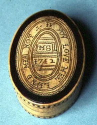Boîte à tabac, 1712
