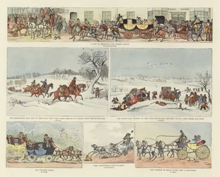 Transport par cheval et calèche