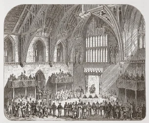 Procès de Lambert à Westminster Hall