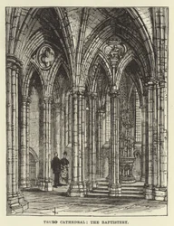 Cathédrale de Truro, le baptistère