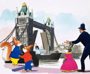 Tufty et le Pont de Londres