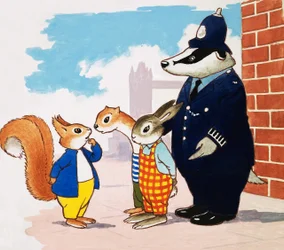 Tufty et le policier