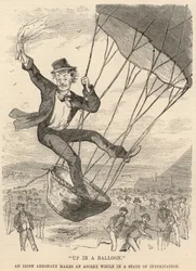 Dans un ballon; Un aéronaute irlandais fait une ascension en état d