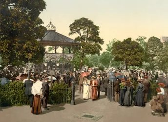 Jardins de la vallée, Harrogate, pub. 1900