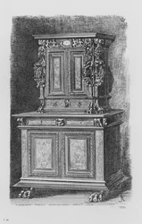 Musée Victoria et Albert : Buffet, Renaissance française, vers 1500