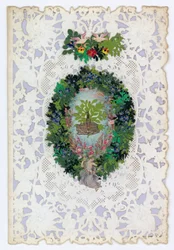 Carte de Saint-Valentin victorienne