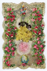 Carte de Saint-Valentin victorienne