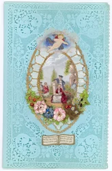 Carte de Saint-Valentin victorienne