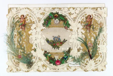 Carte de Saint-Valentin victorienne
