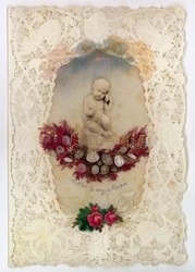 Carte de Saint-Valentin victorienne