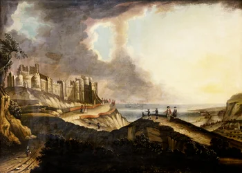 Vue du château de Douvres