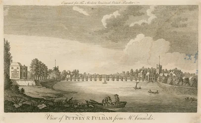 Vue de Putney et Fulham depuis la maison de M. Vanneck