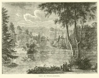 Vue de Wilhelmshöhe, septembre 1870
