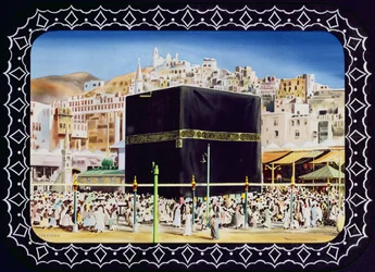Vue de la KaBah, La Mecque, 1955