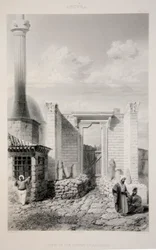 Vue du temple d