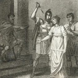 Virginius tuant sa fille pour la délivrer du pouvoir d