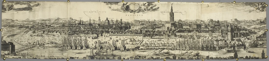 Vue de la Ville de Séville