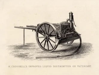 W. Crosskills Improved Liquid Distributor or Watercart