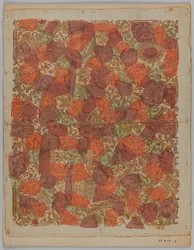 Conception de papier peint ou panneau de tissu