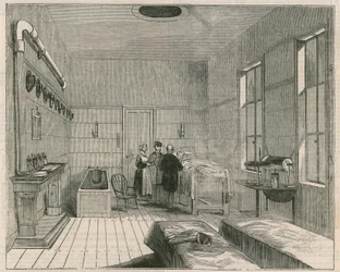 Salle de la maison de réception de la Société Royale Humaine