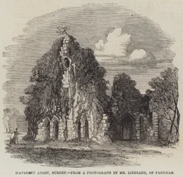 Abbaye de Waverley, Surrey (gravure)