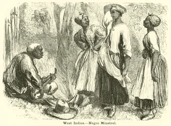 Antilles, Ménestrel (gravure)