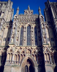 Façade ouest, vers 1225-50 (détail)