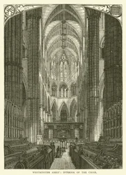 Abbaye de Westminster, intérieur du chœur