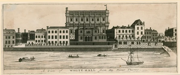 Whitehall depuis la Tamise