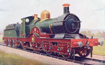 Wilkinson du Great Western Railway, illustration de The Book of the Locomotive par G. Gibbard Jackson, publié en 1924