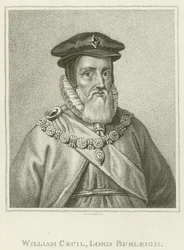 William Cecil, Lord Burleigh (gravure)