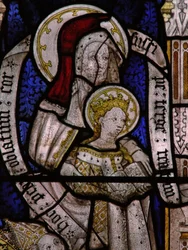 Sainte Anne enseignant la Vierge à lire