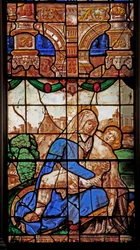 Fenêtre N2 représentant la Pietà