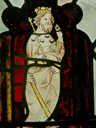 Fenêtre N4 représentant Saint Édouard le Confesseur