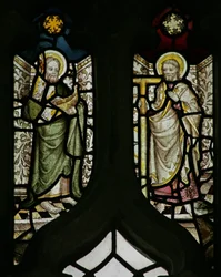 Fenêtre N5 représentant Saint Jude et Saint Thomas