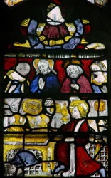 Fenêtre N5 représentant le Mariage de Cana