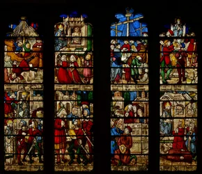 Fenêtre SaEw représentant Saint Nicolas