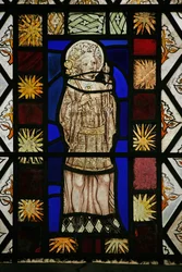 Fenêtre Sa représentant Saint Edmond