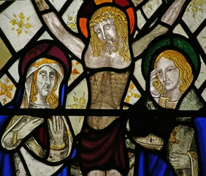 Fenêtre Sa représentant la Crucifixion