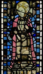 Fenêtre représentant Sainte Hélène