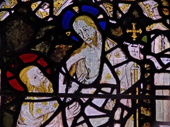 Fenêtre Ww représentant Saint Thomas le douteur