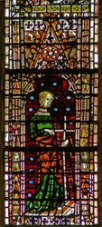 Fenêtre c6-7 représentant Sainte Hélène