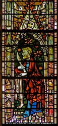 Fenêtre c6 représentant Saint Barthélemy