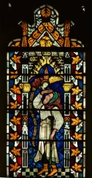 Vitrail représentant Abraham