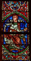 Fenêtre représentant une figure généalogique : José